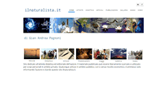Desktop Screenshot of ilnaturalista.it